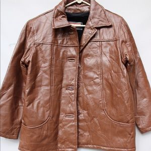 Vintage 100% leather jacket